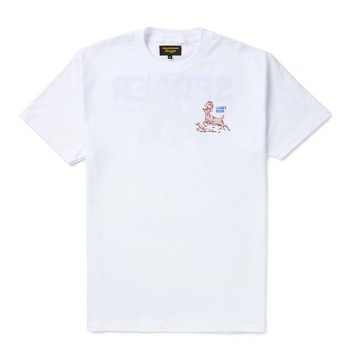 Lucky Buck Tee White