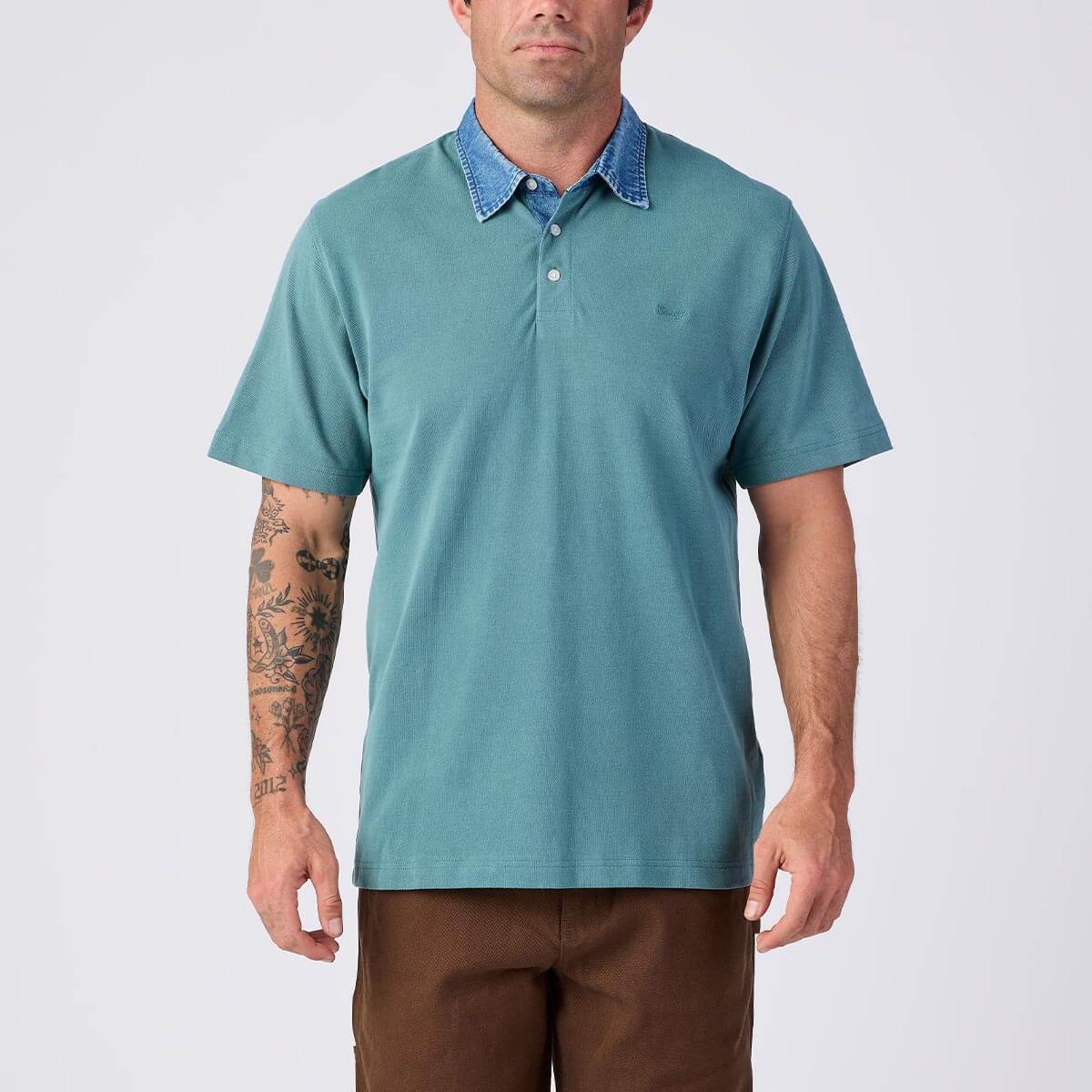 Mallet S/S Polo Evergreen – Seager Co.