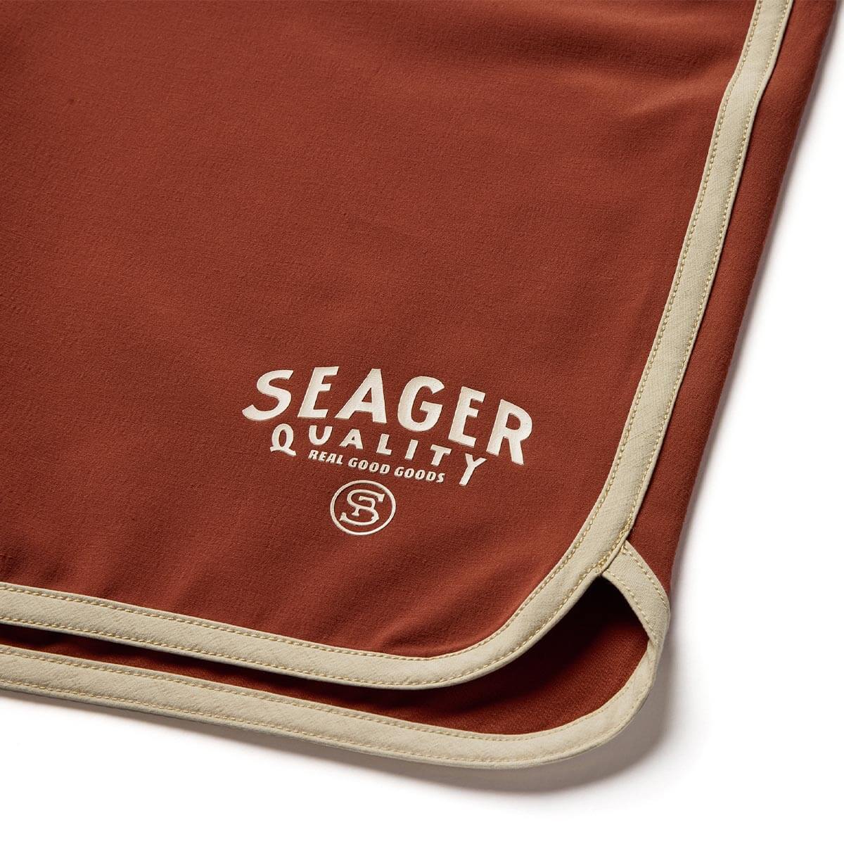 Microdose Scallop Boardshort Red Clay