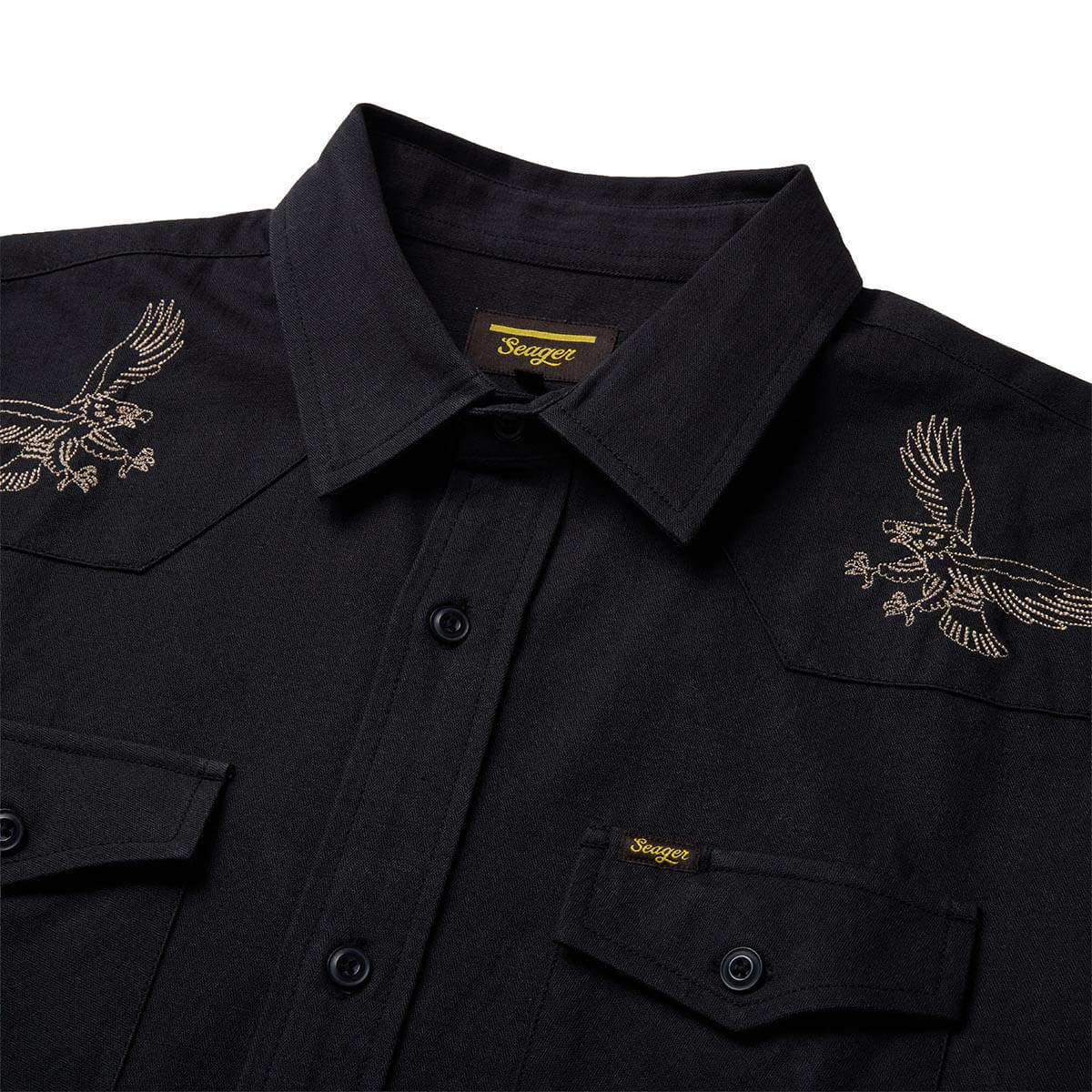 Ortega L/S Shirt Black