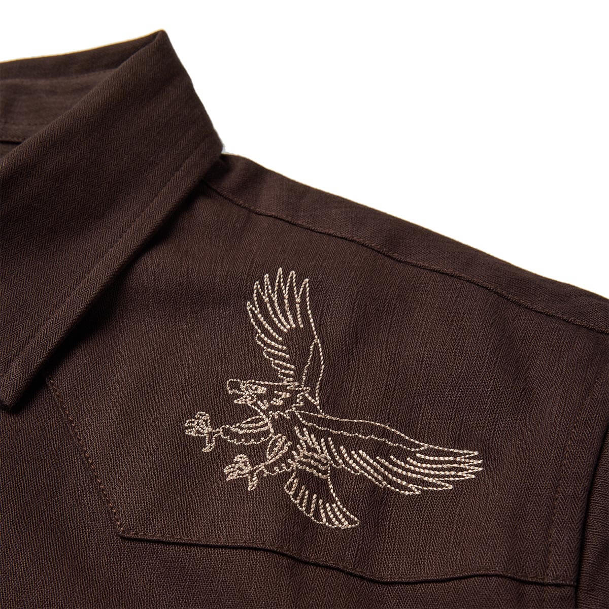 Ortega L/S Shirt Old Brown