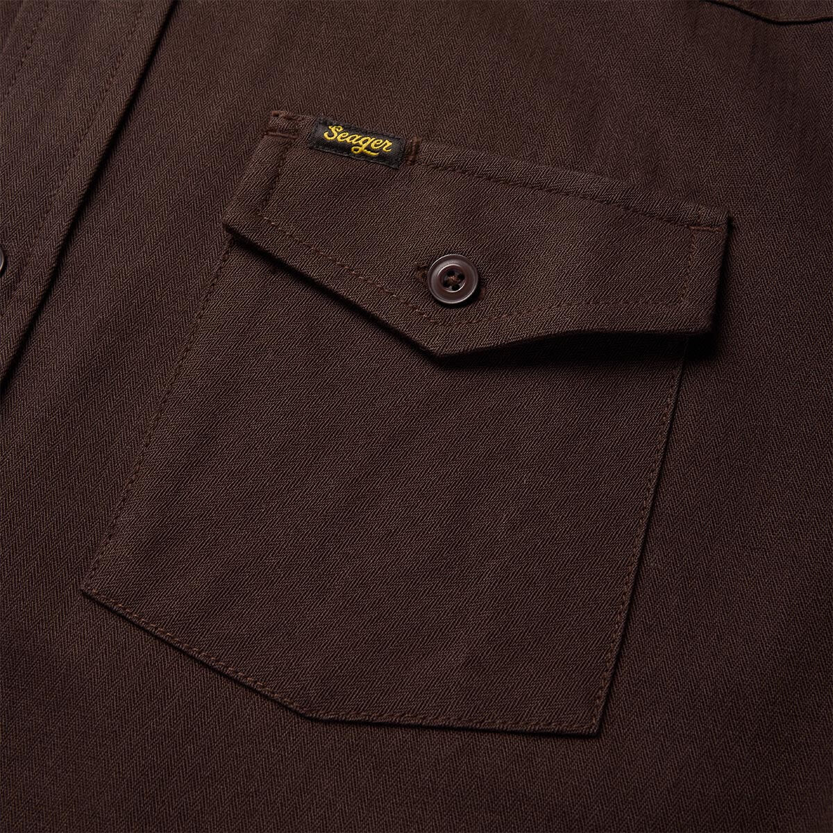 Ortega L/S Shirt Old Brown