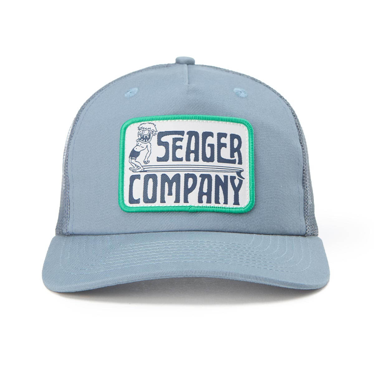 Pocket Creep Trucker Snapback Blue