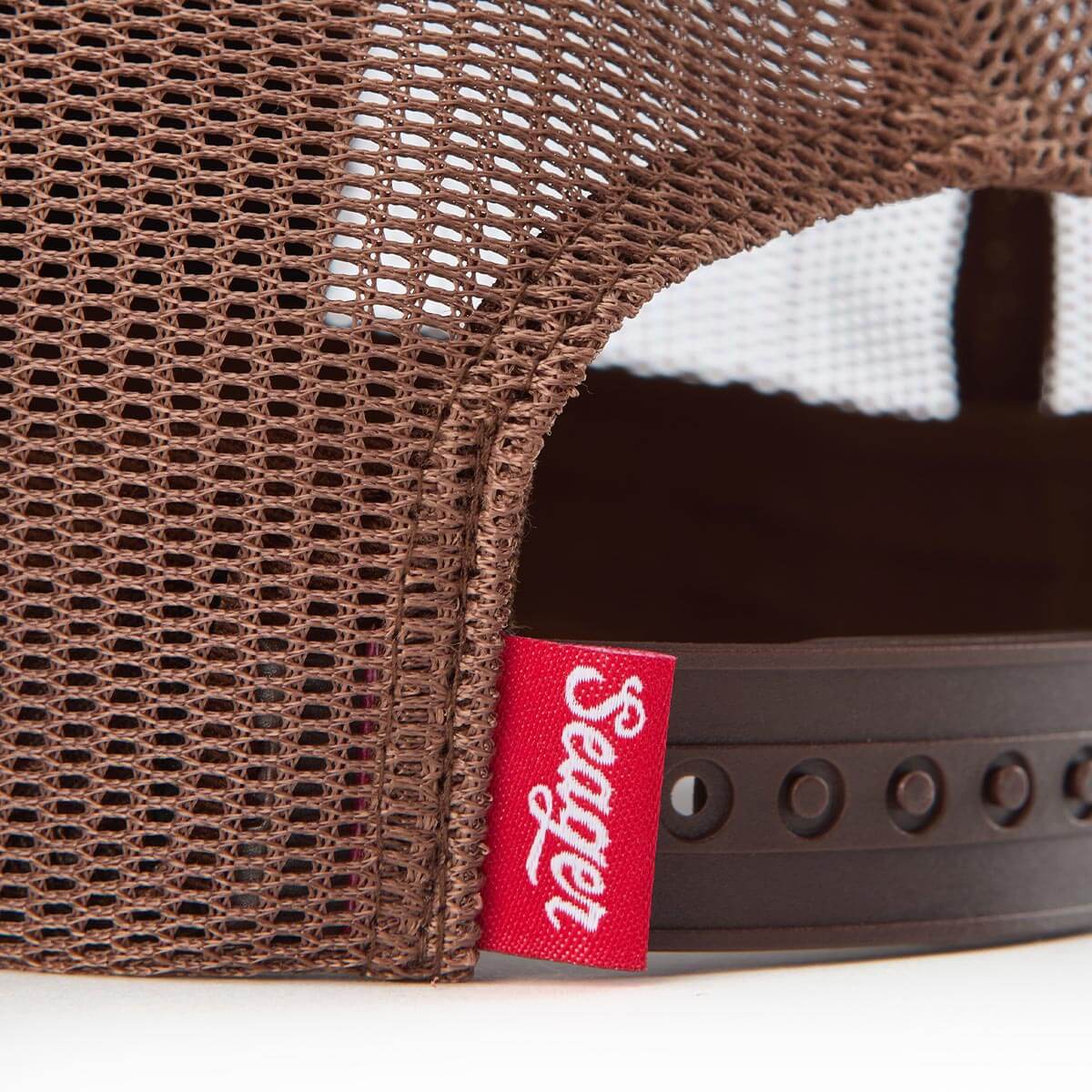 Pocket Creep Trucker Snapback Brown