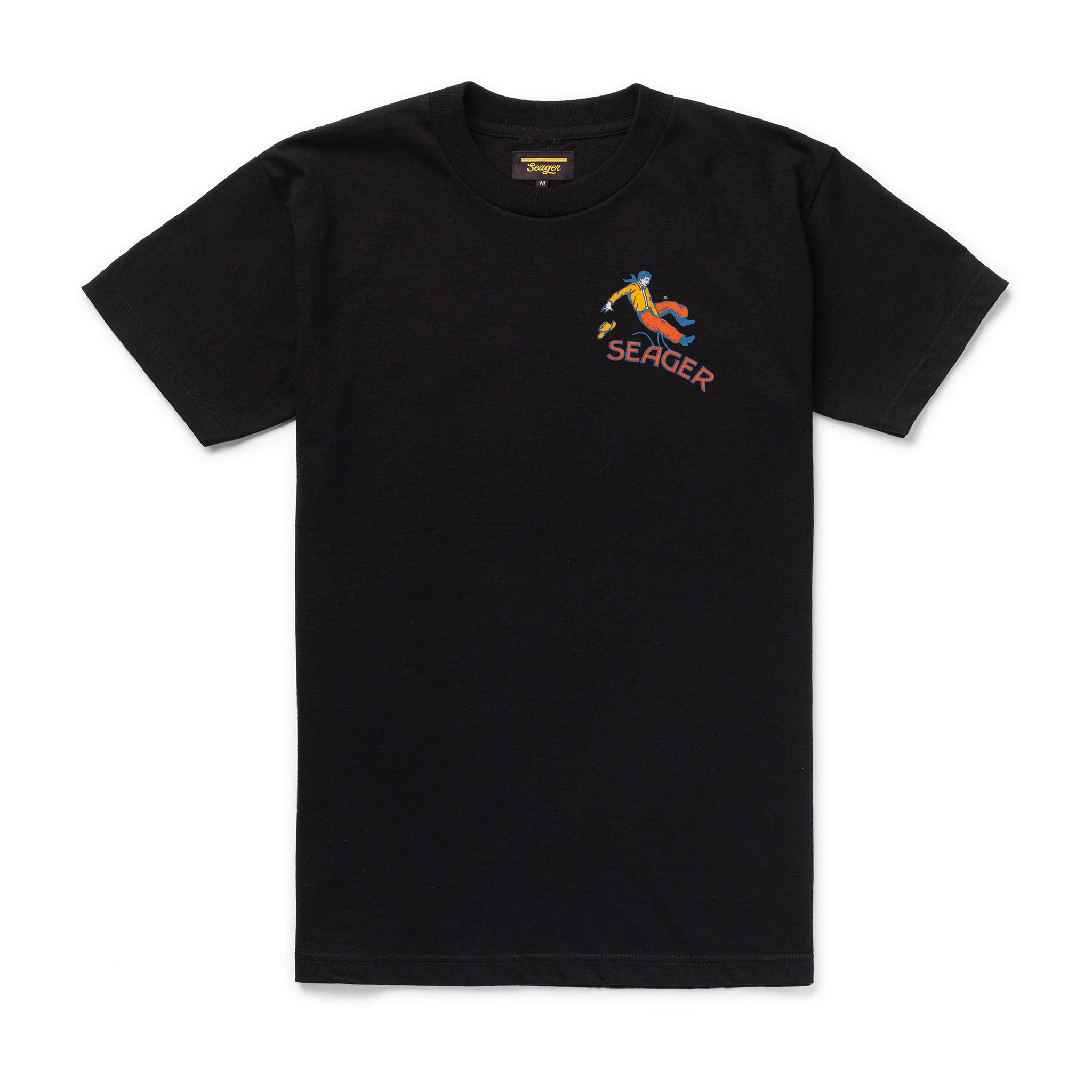 Seager Rodeo Heavyweight Tee Black