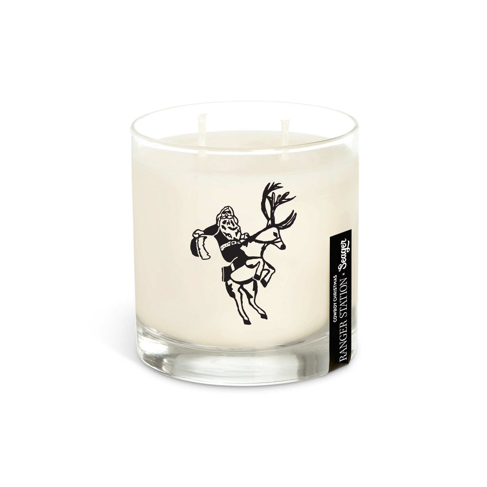 Seager x Ranger Station Cowboy Christmas Candle