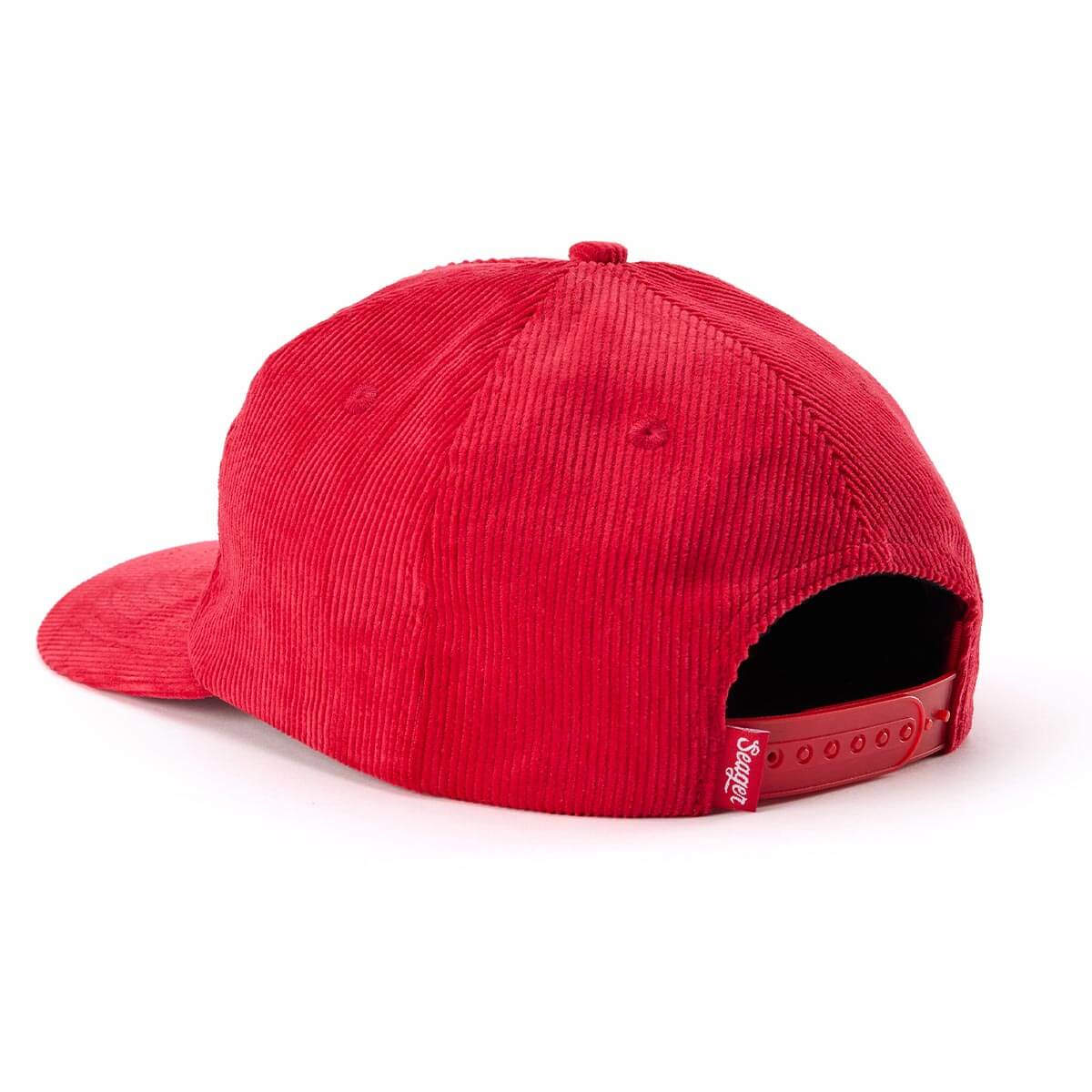 Ramblin' Woman Corduroy Snapback Red
