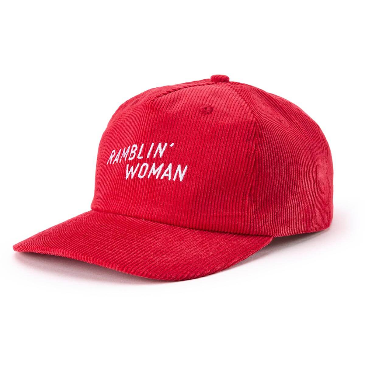 Ramblin' Woman Corduroy Snapback Red – Seager Co.