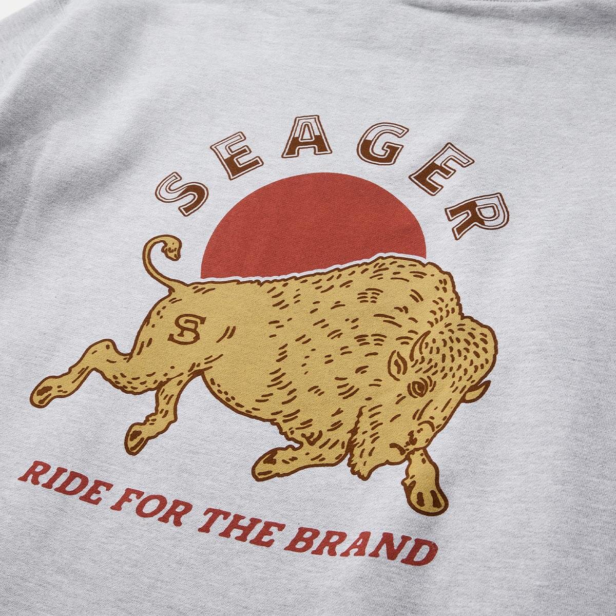 Ride For The Brand Hoodie Heather Grey