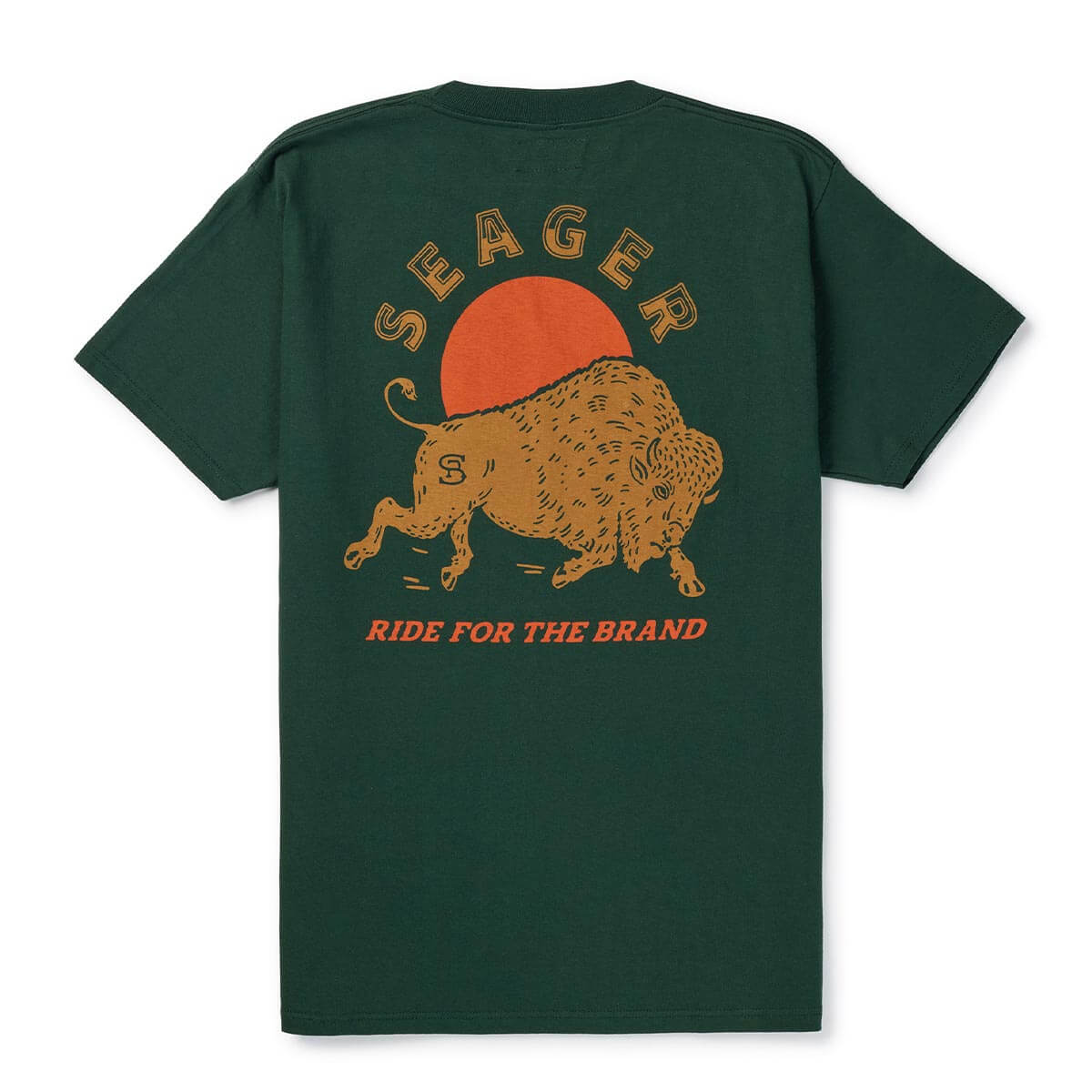 Ride For The Brand Tee Forest Green
