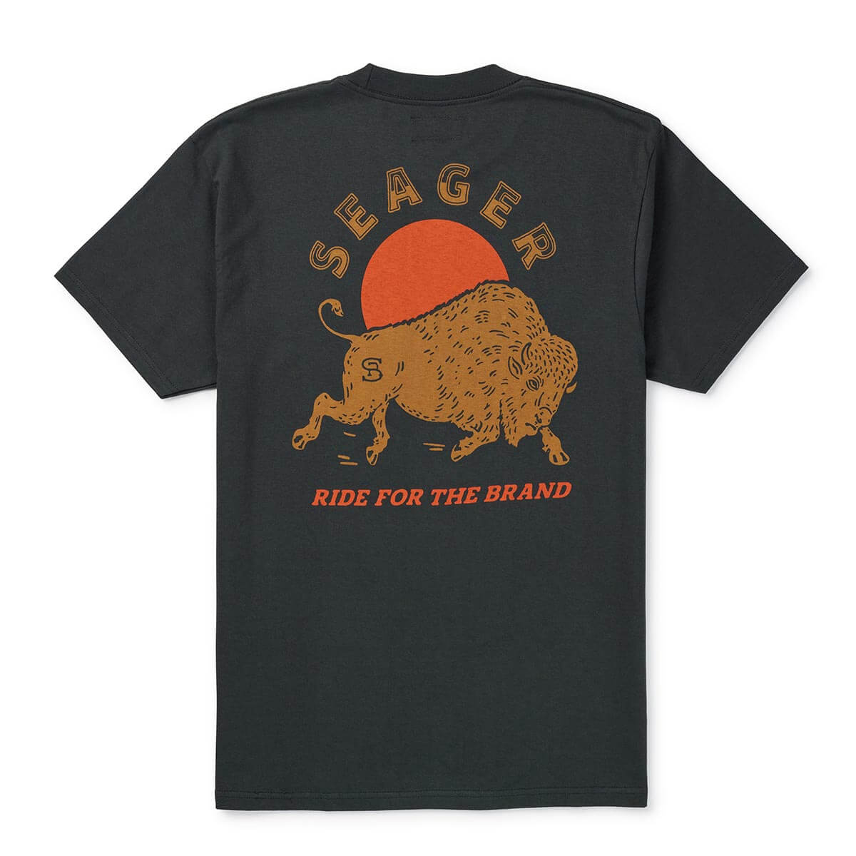 Ride For The Brand Tee Vintage Black – Seager Co.