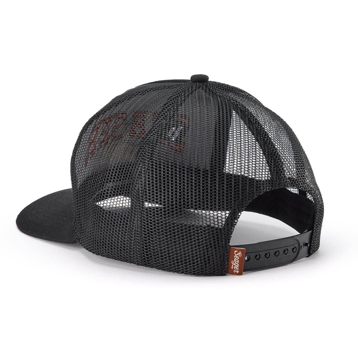 Rodeo Trucker Snapback Black