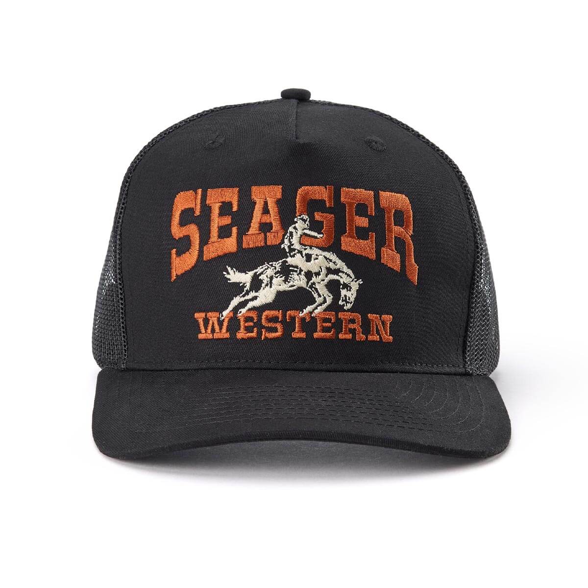 Rodeo Trucker Snapback Black