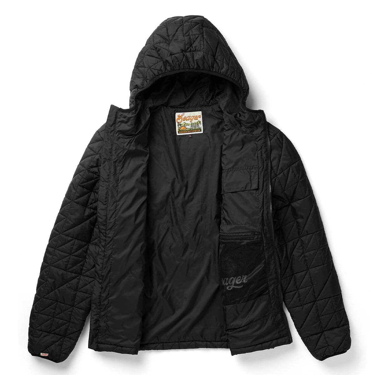 Ruff & Tuff Puff Jacket Black
