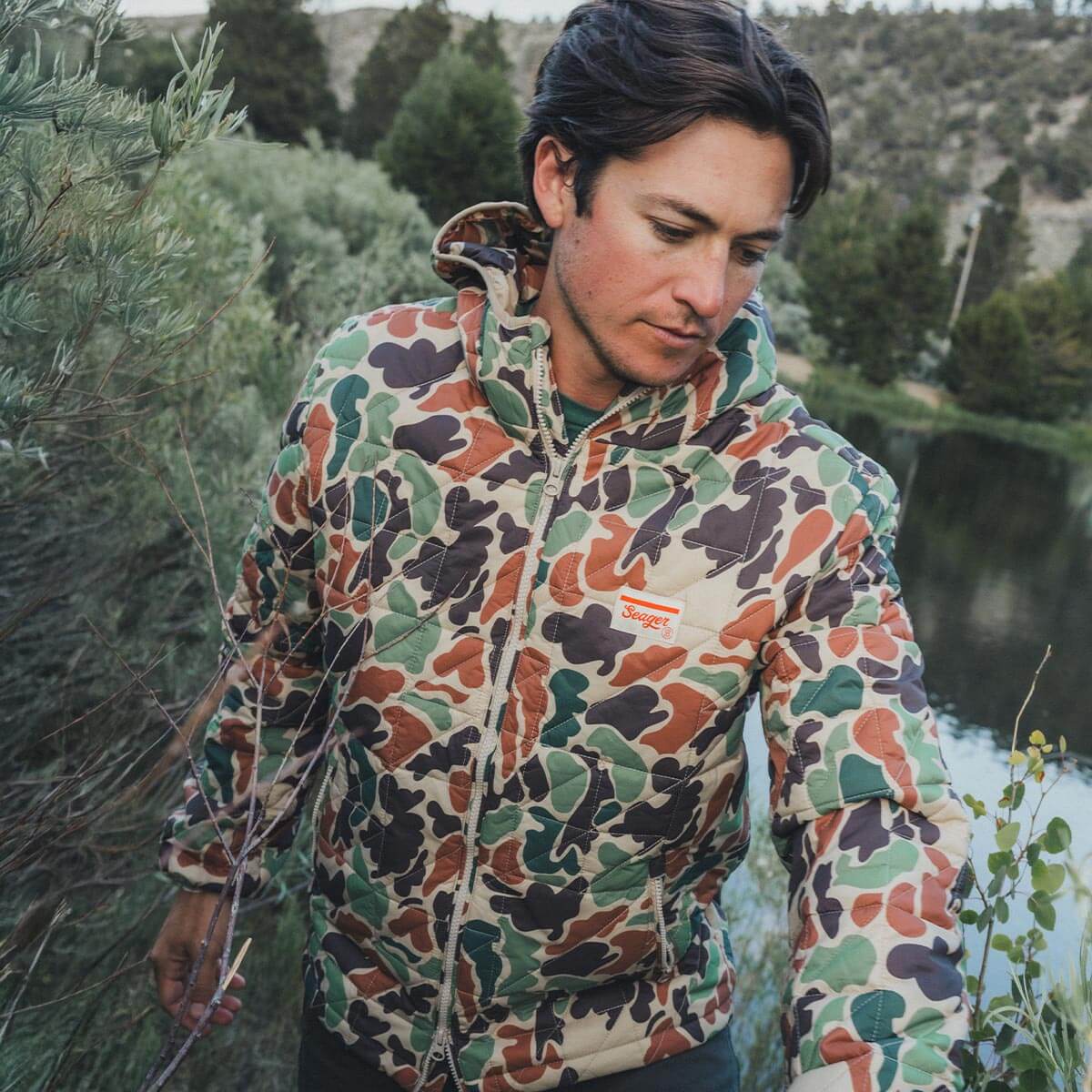 Ruff & Tuff Puff Jacket Duck Camo