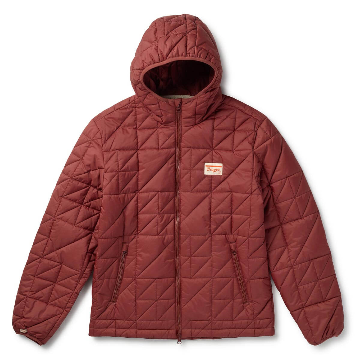ROUGH AND RUGGED FINGER SHAPE ボンバージャケット Ruff & Tuff Puff Jacket Red Rock – Seager Co.