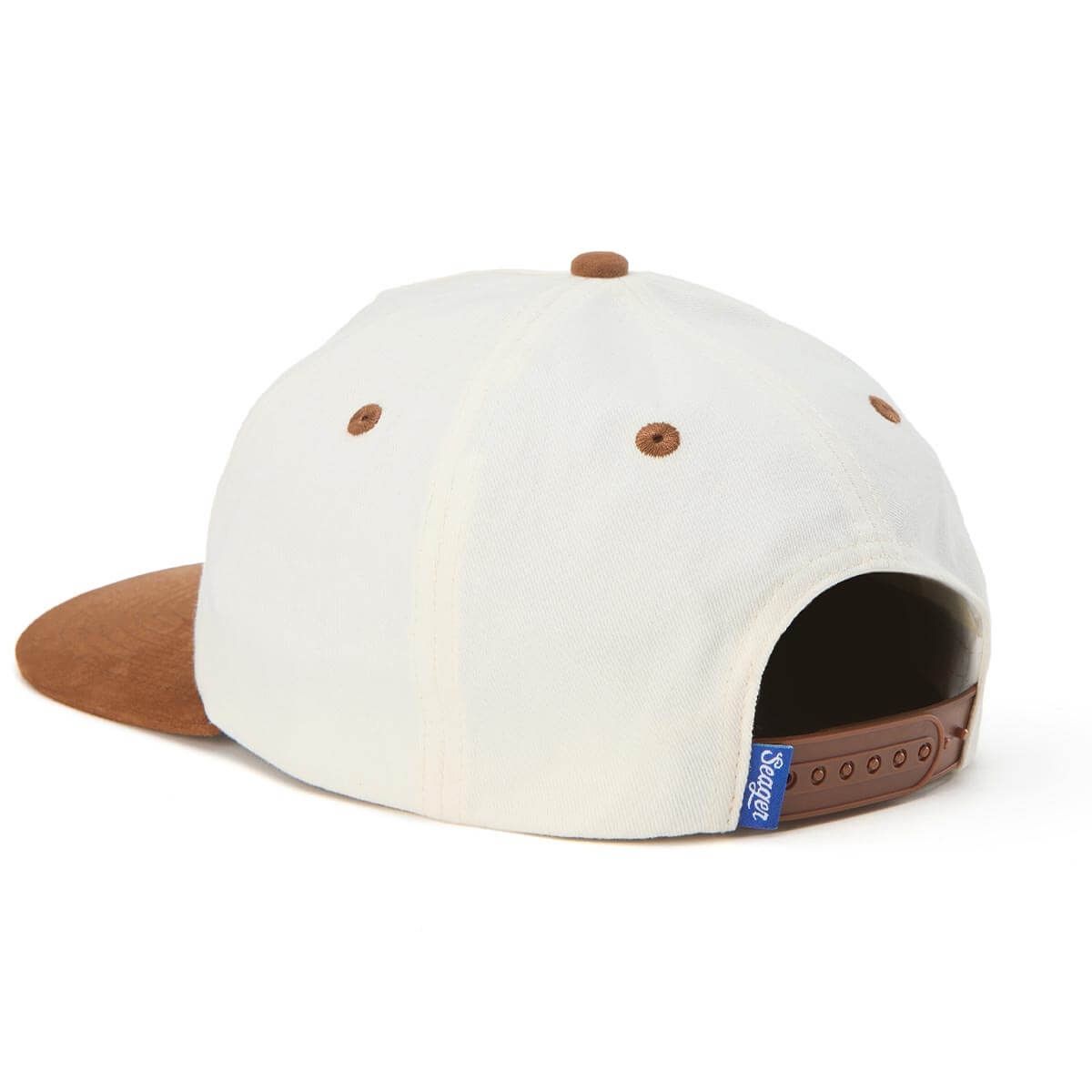Saloon Snapback Cream/Brown
