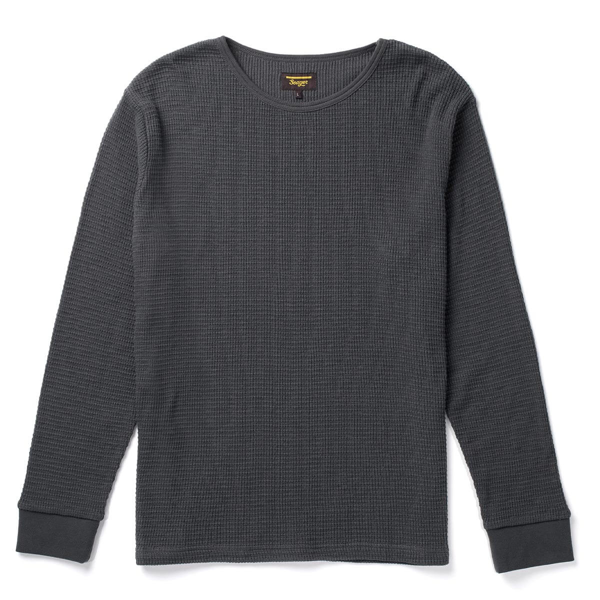 Sawpit Crew L/S Thermal Vintage Black