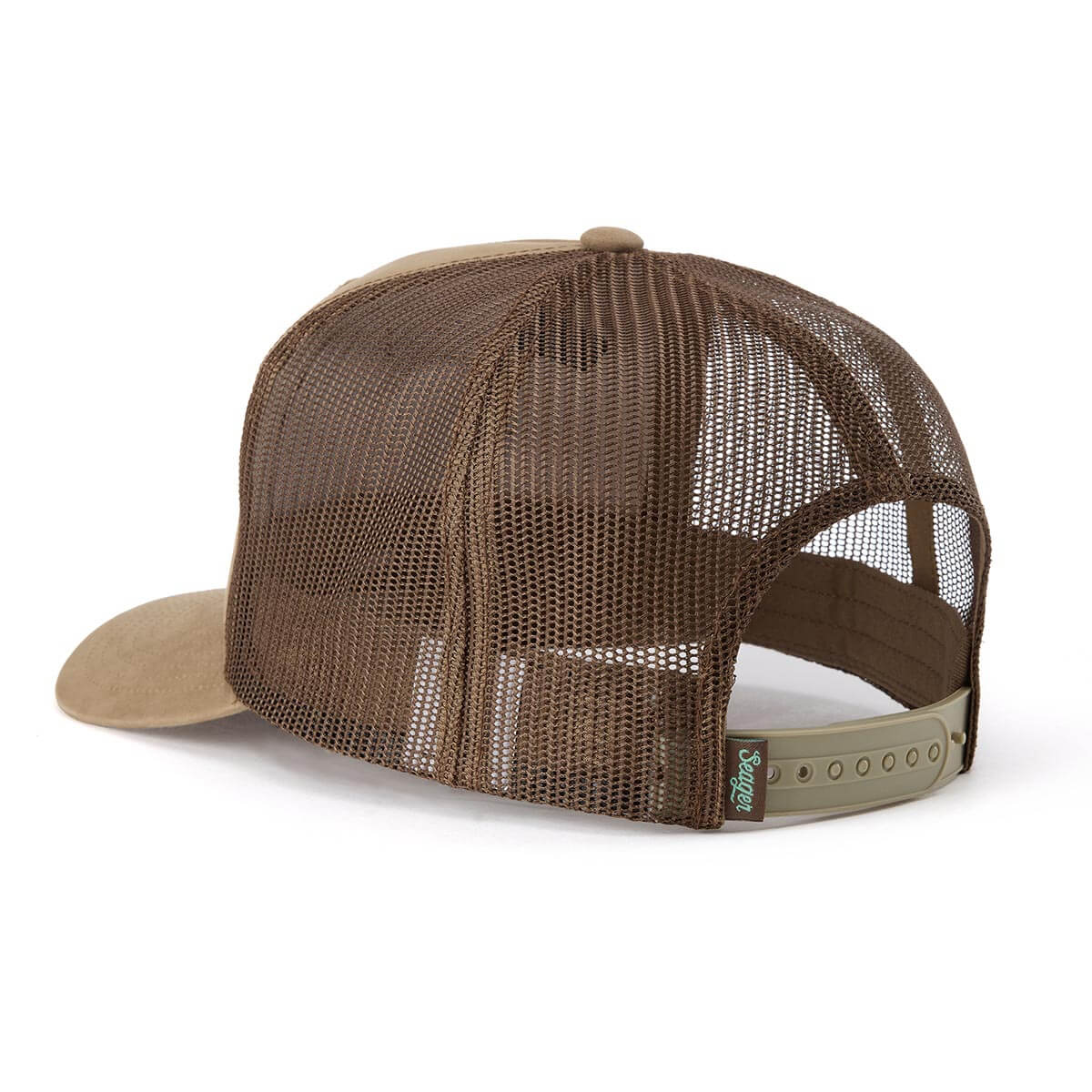 Seager x Benchmade Waxed Trucker Snapback Brown