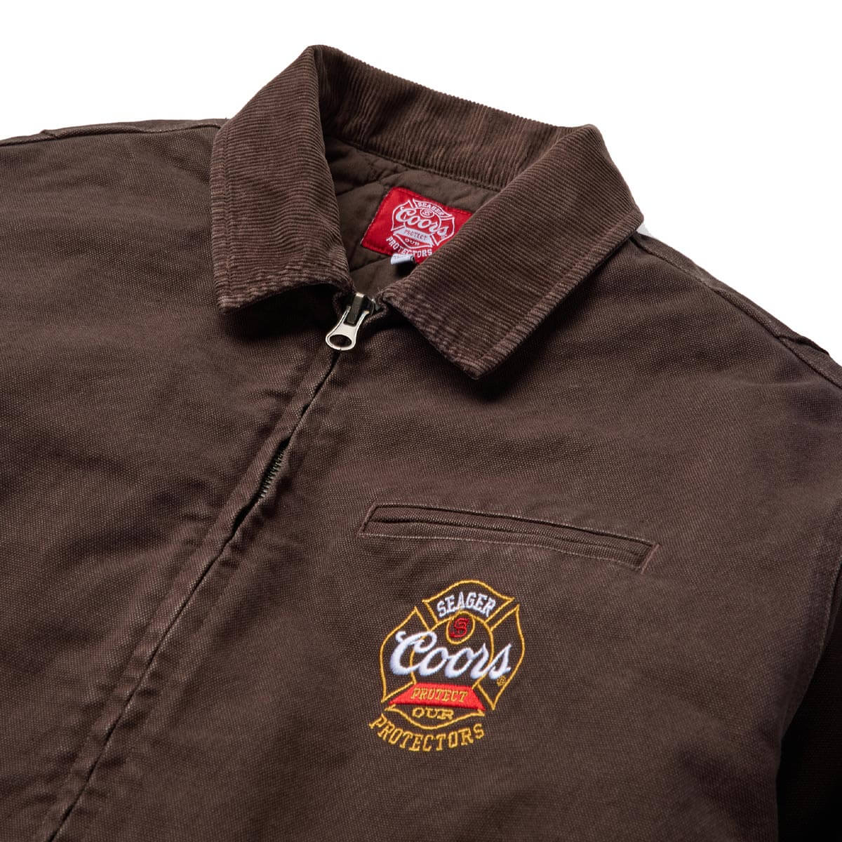 Seager x Coors Banquet Badge Ranch Jacket Brown