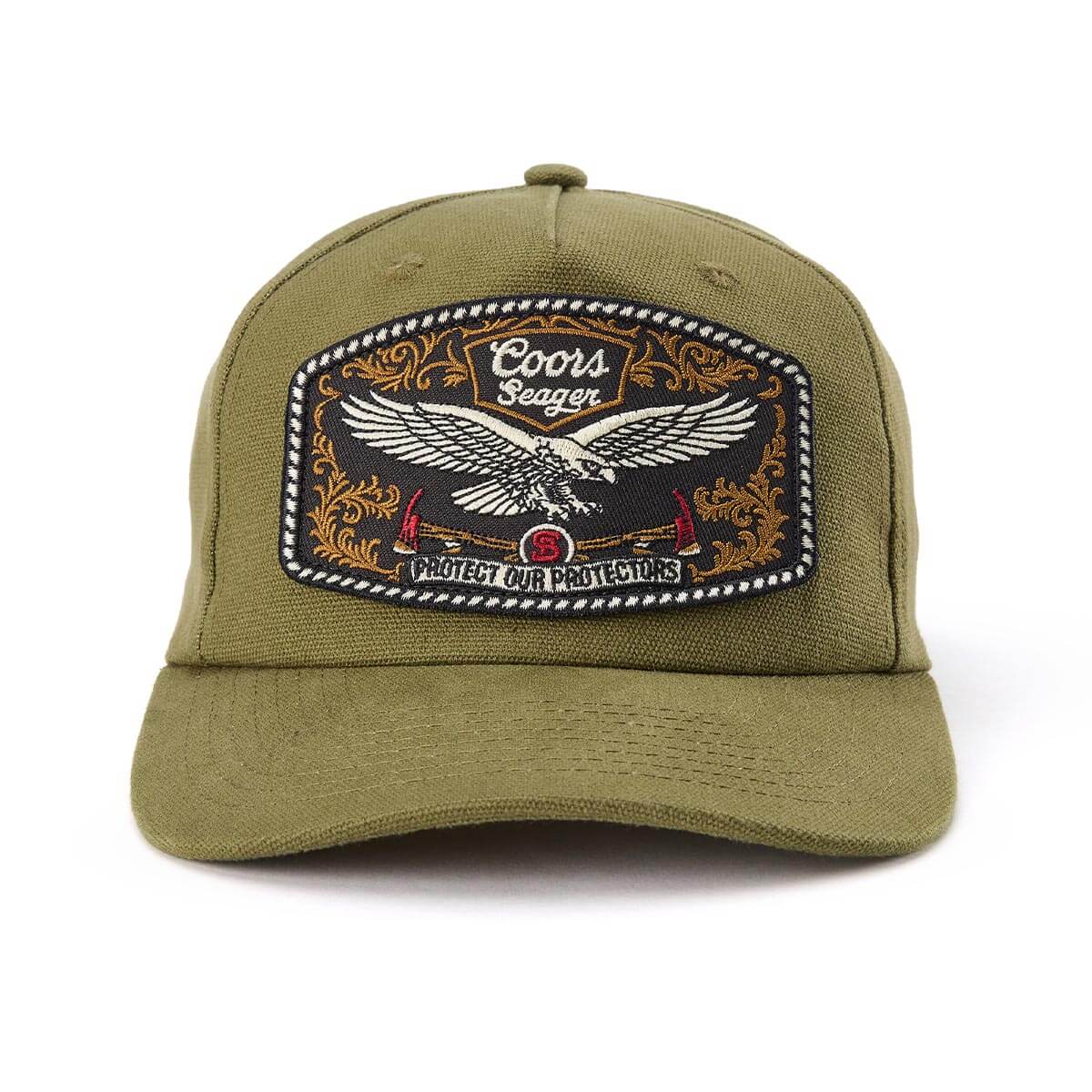Seager x Coors Banquet Eagle Snapback Army