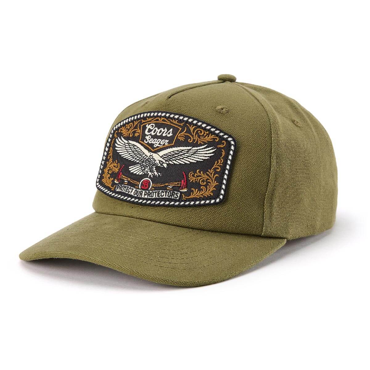 Seager x Coors Banquet Eagle Snapback Army