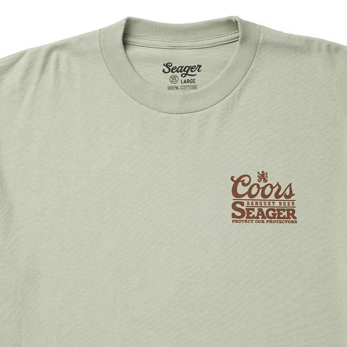 Seager x Coors Banquet Hotshots Tee Desert Green