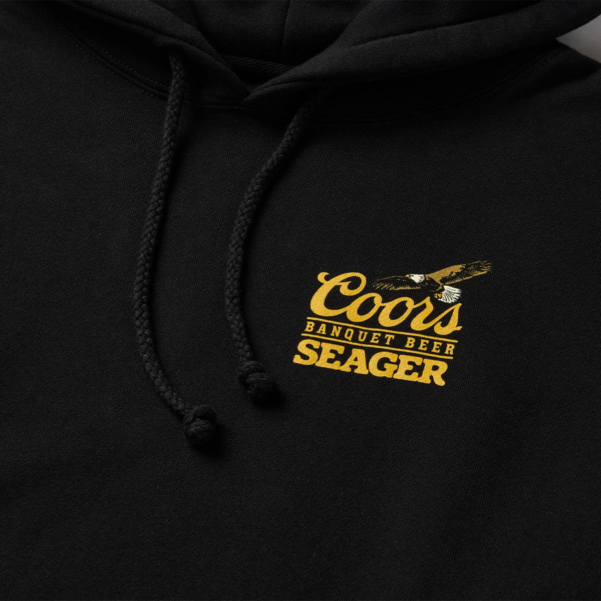 Seager x Coors Banquet Preserve Hoodie Black