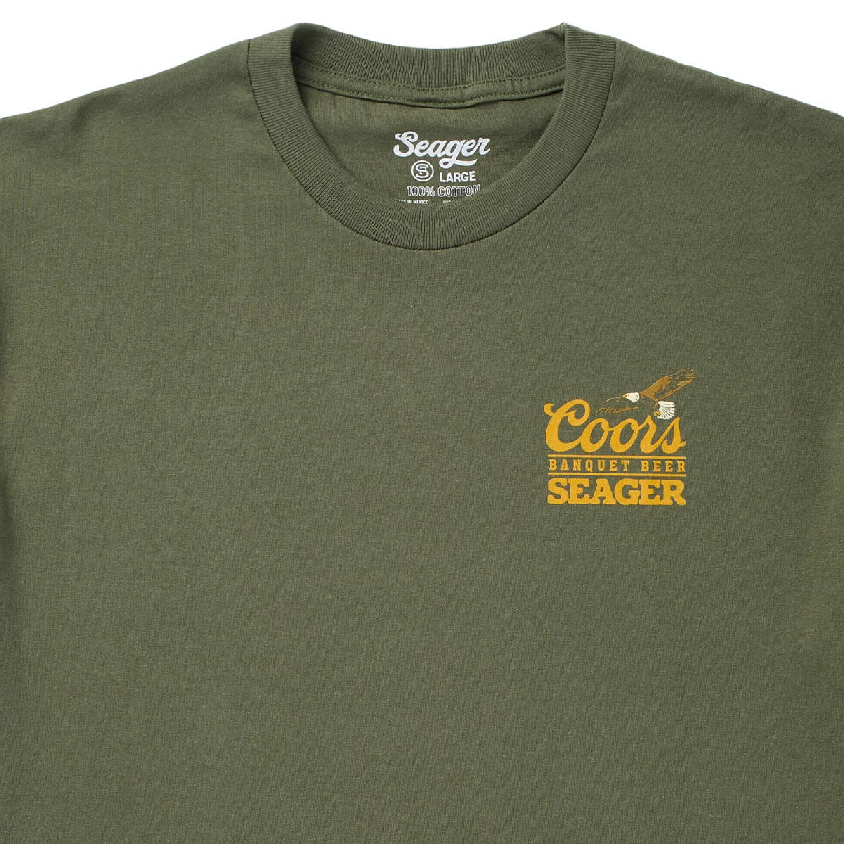 Seager x Coors Banquet Preserve Tee Surplus Green