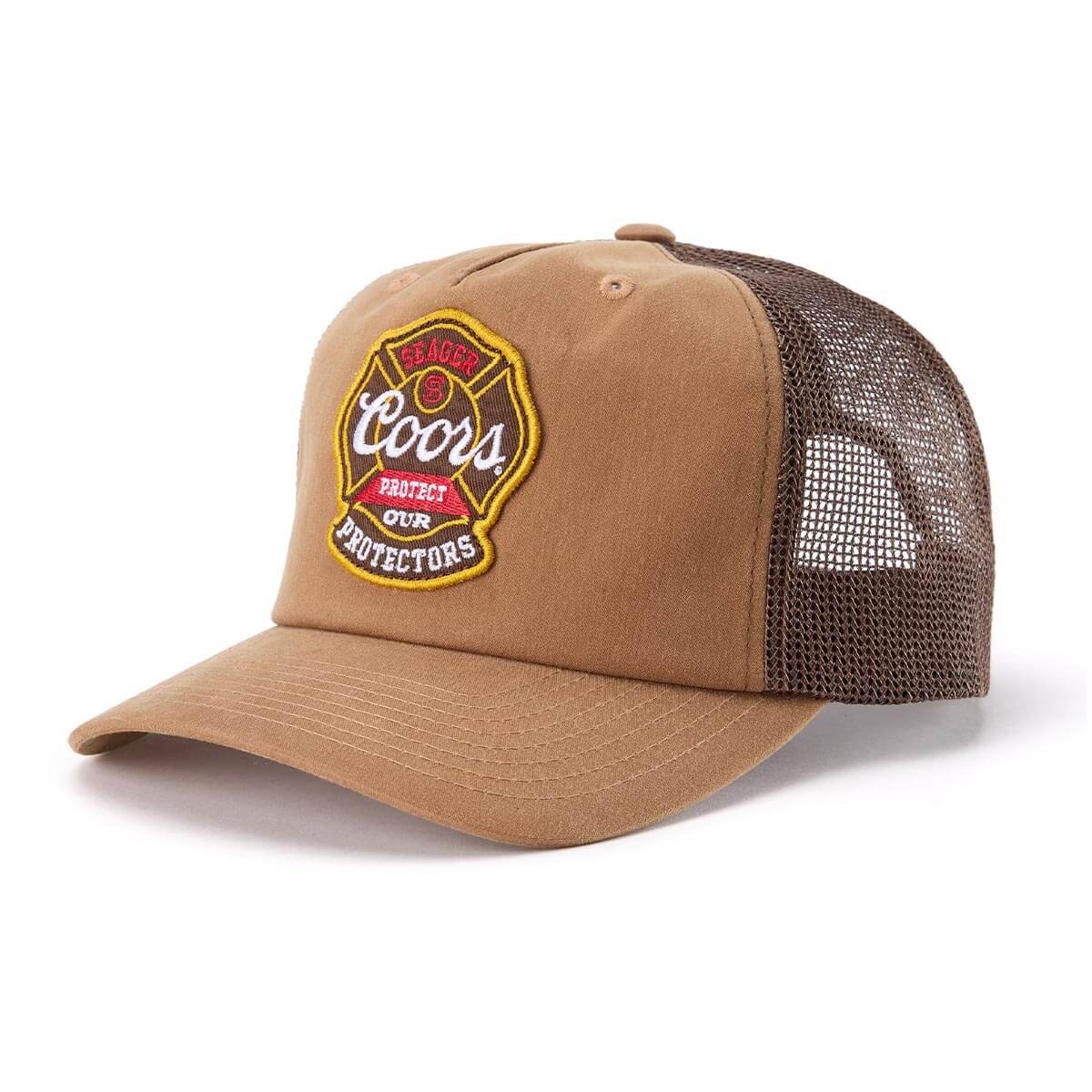 Seager x Coors Banquet Protectors Badge Wax Snapback Brown