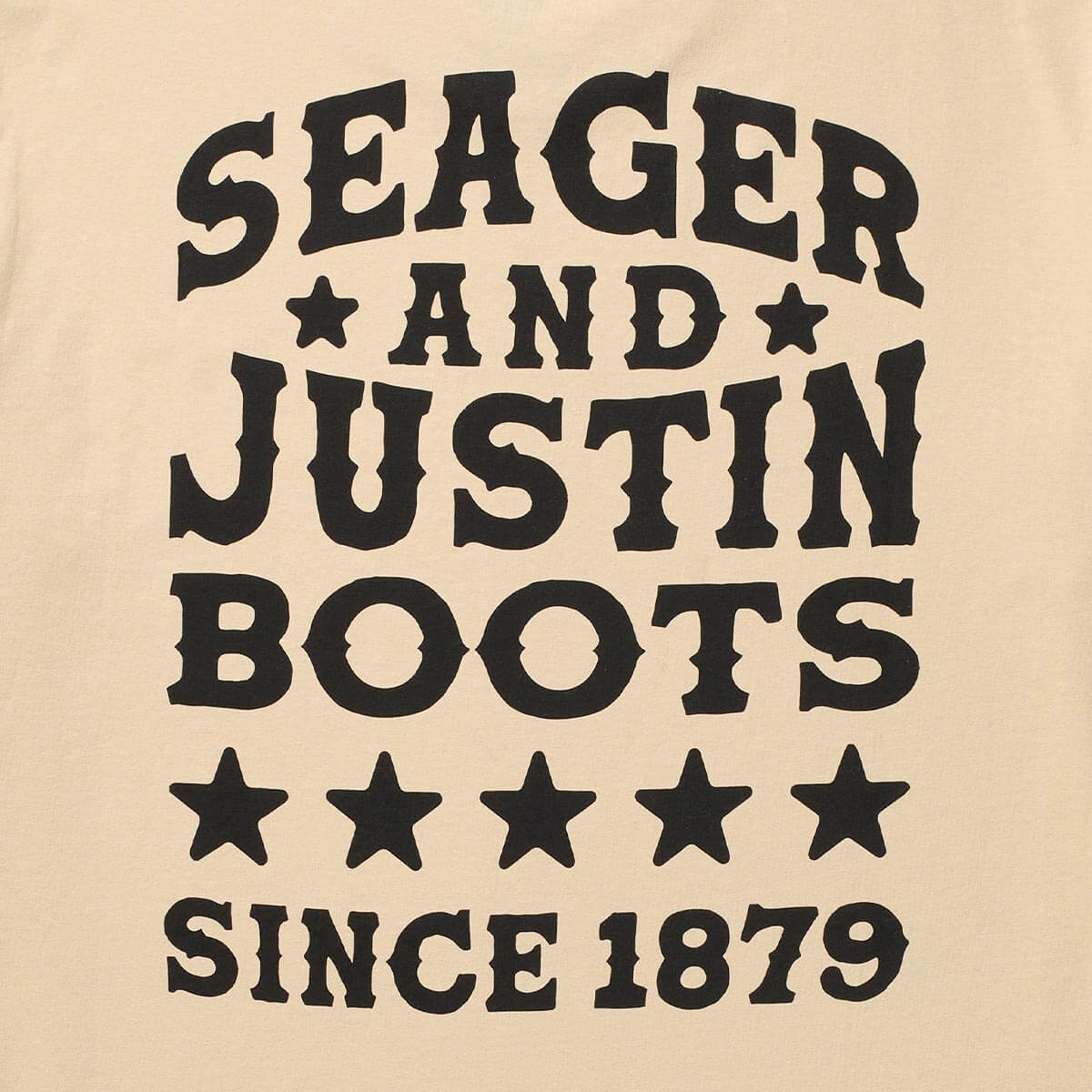 Seager x Justin Boots Legacy Tee Sand