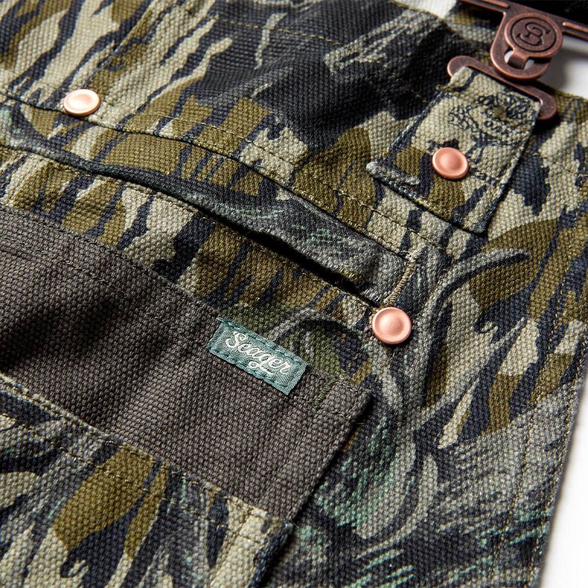 Seager x Mossy Oak Bison Double Knee Overall Original Treestand