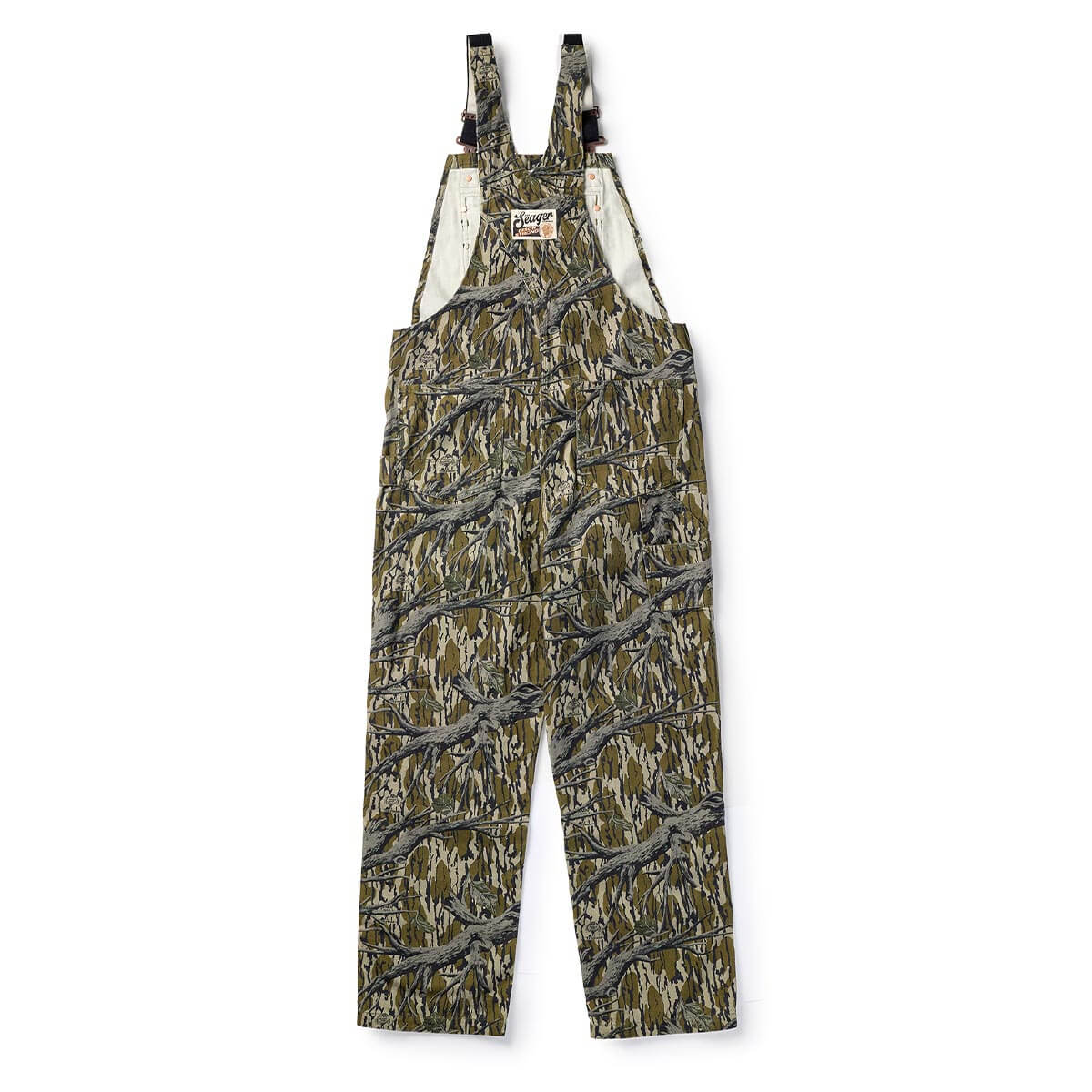 Seager x Mossy Oak Bison Double Knee Overall Original Treestand