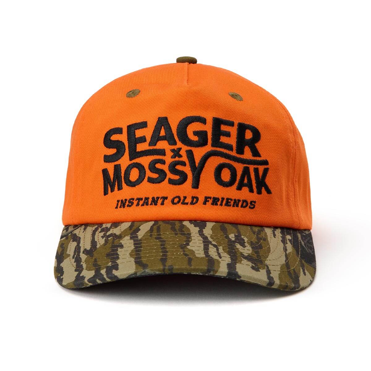 Seager x Mossy Oak I.O.F. Snapback Orange/Camo