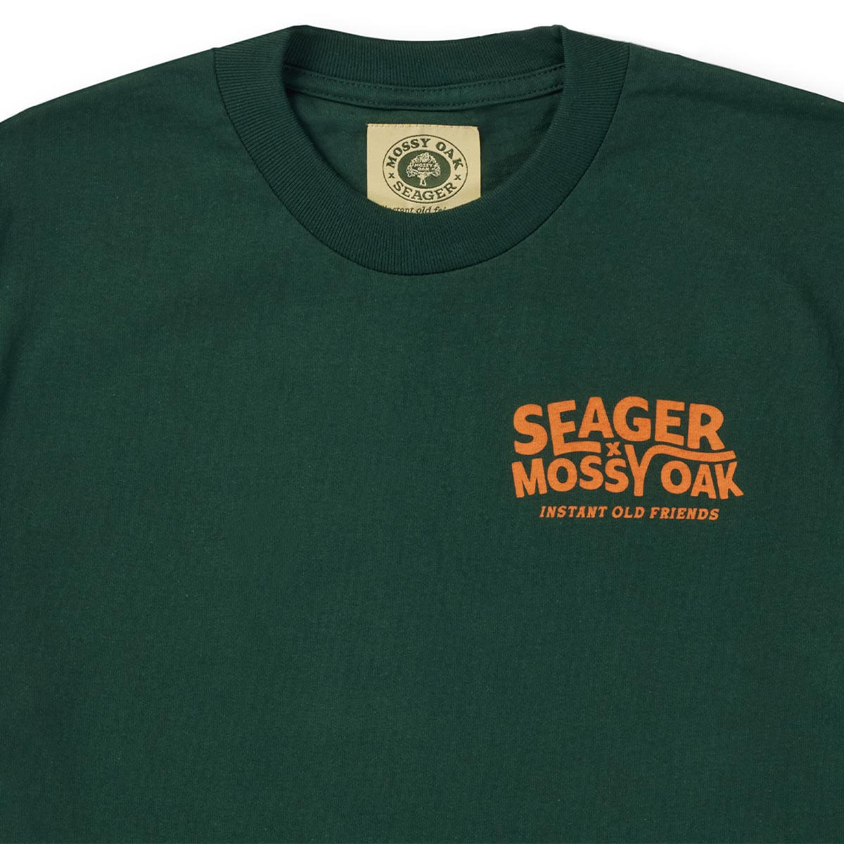 Seager x Mossy Oak I.O.F. Tee Forest Green