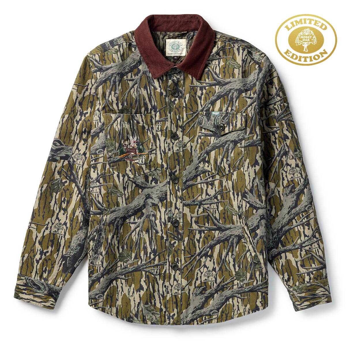 Seager x Mossy Oak Roosevelt Workshirt Original Treestand