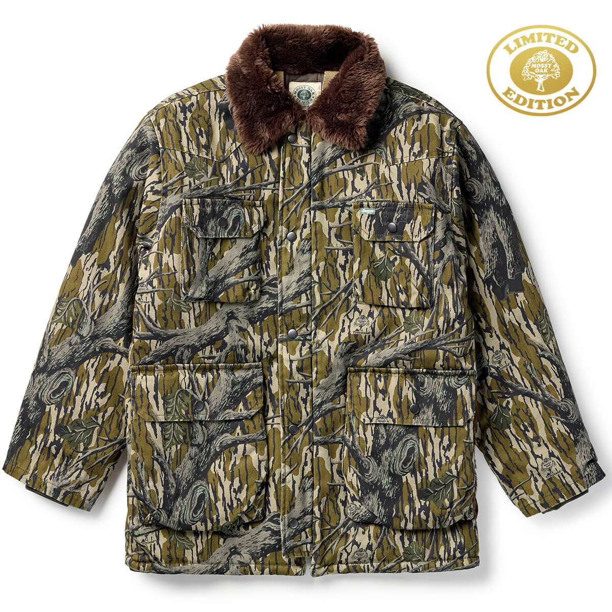 Seager x Mossy Oak Winter Woodsman Strap Jacket Original Treestand