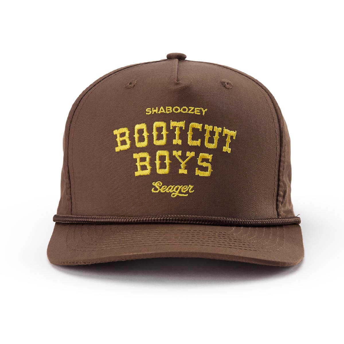 Seager x Shaboozey Bootcut Boys Snapback Brown