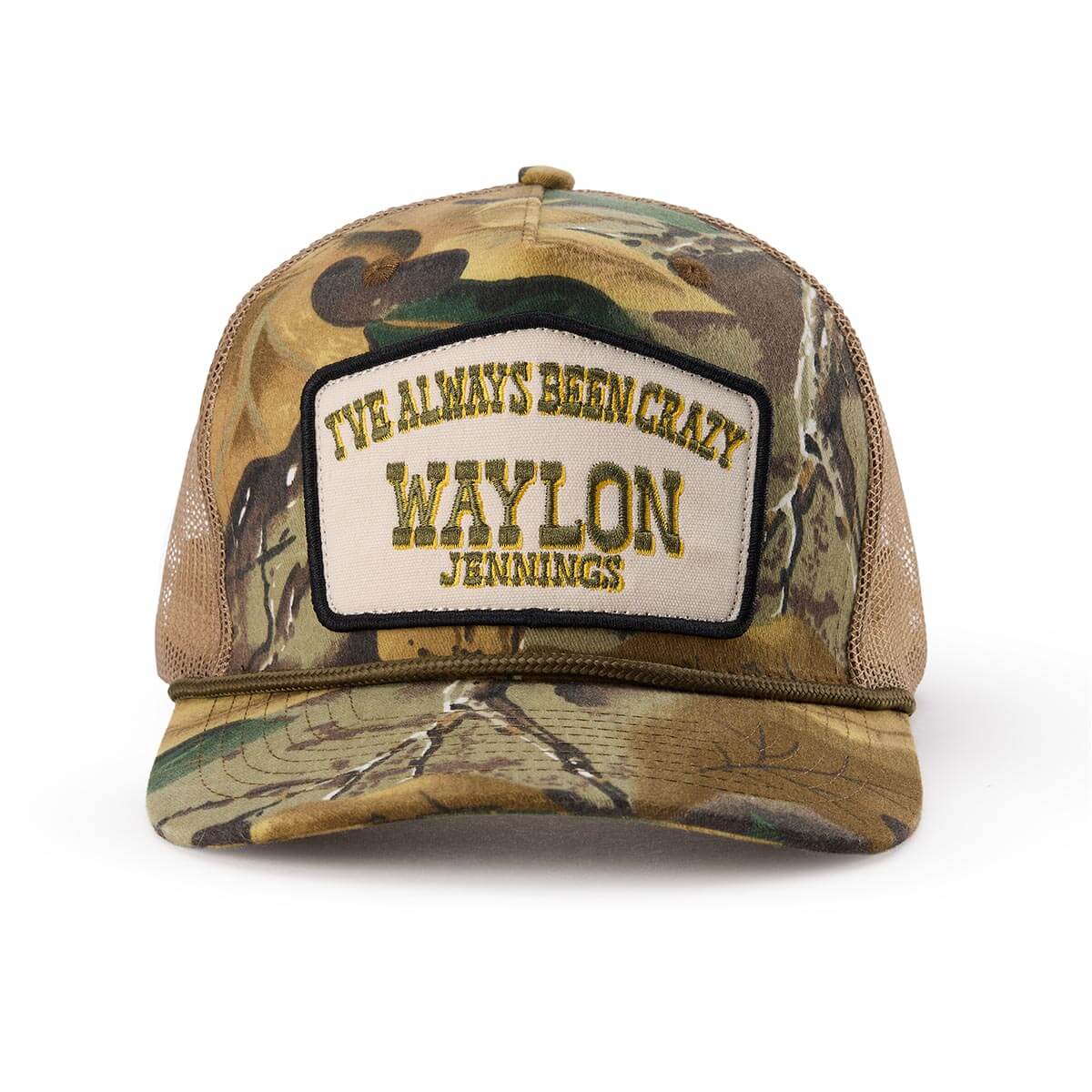 Seager x Waylon Jennings Always Been Crazy Trucker Camo