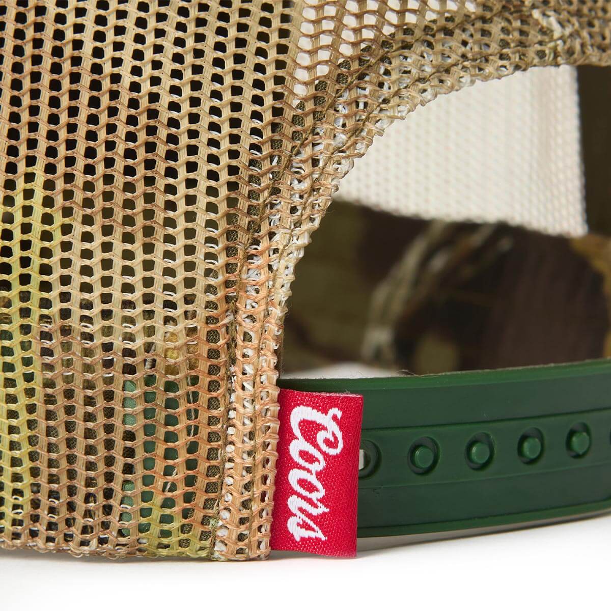 Seager x Coors Banquet Helo Trucker Snapback Real Camo