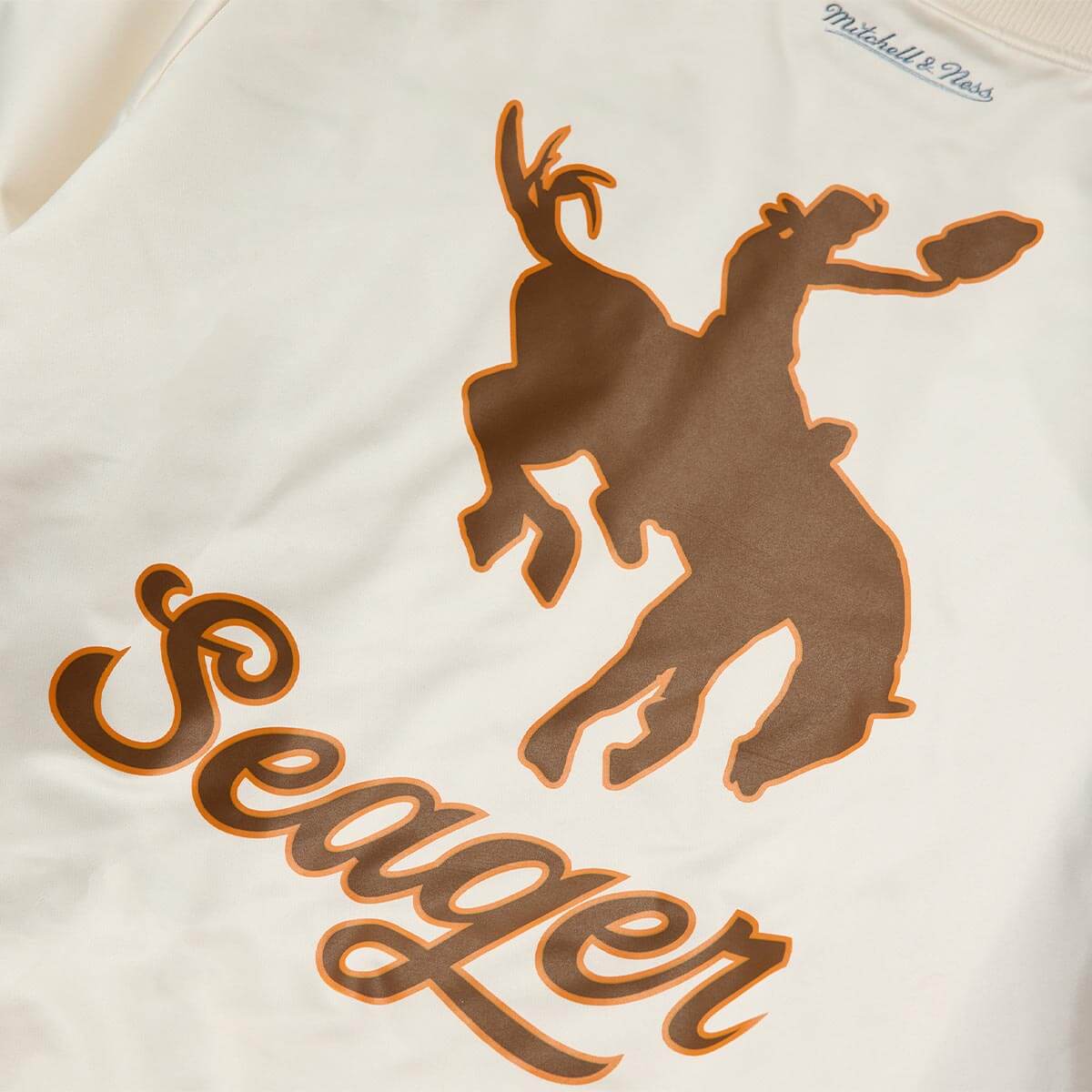 Seager x Padres Win the West Bomber Jacket Cream