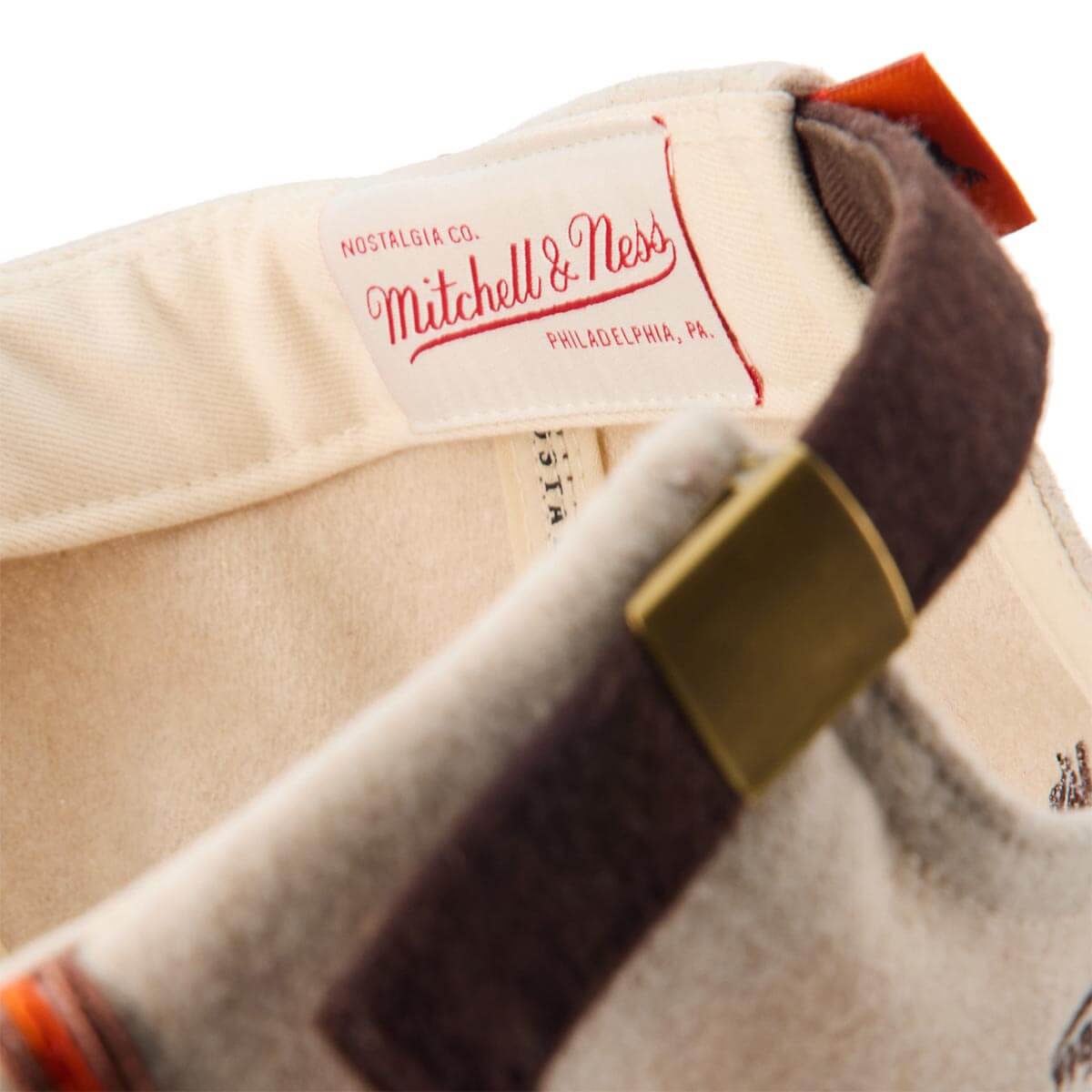 Seager x Padres Vintage Melton Strapback Cream/Brown