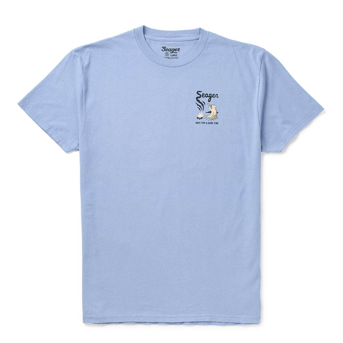 Smokey Tee Faded Denim