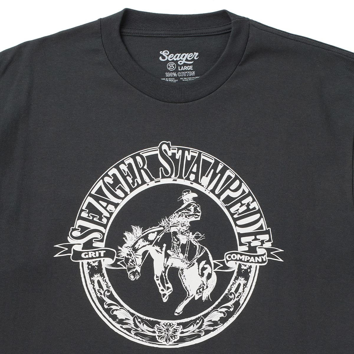 Stampede Tee Vintage Black