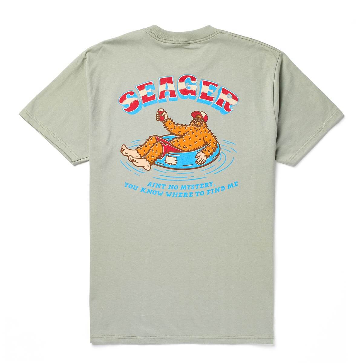 Tubular Tee Desert Green – Seager Co.