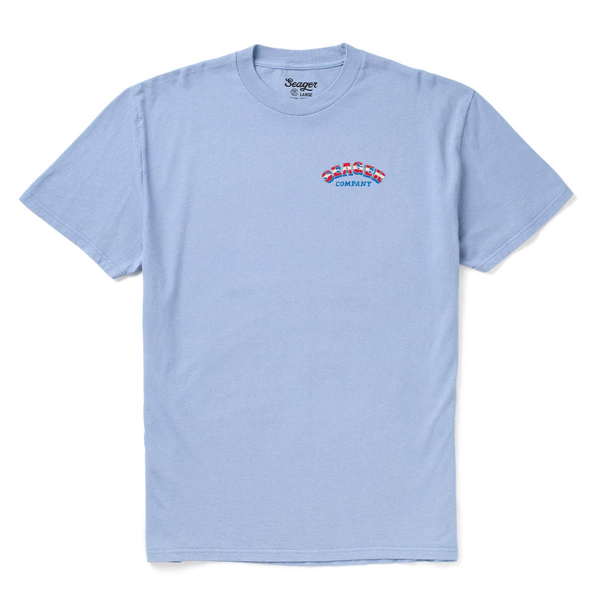 Tubular Tee Faded Denim