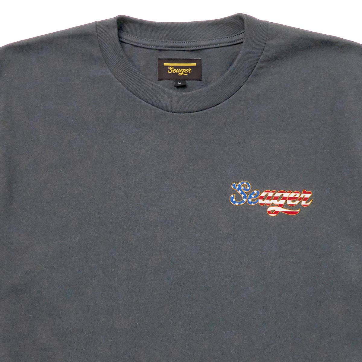 USA Russ Tee Vintage Black