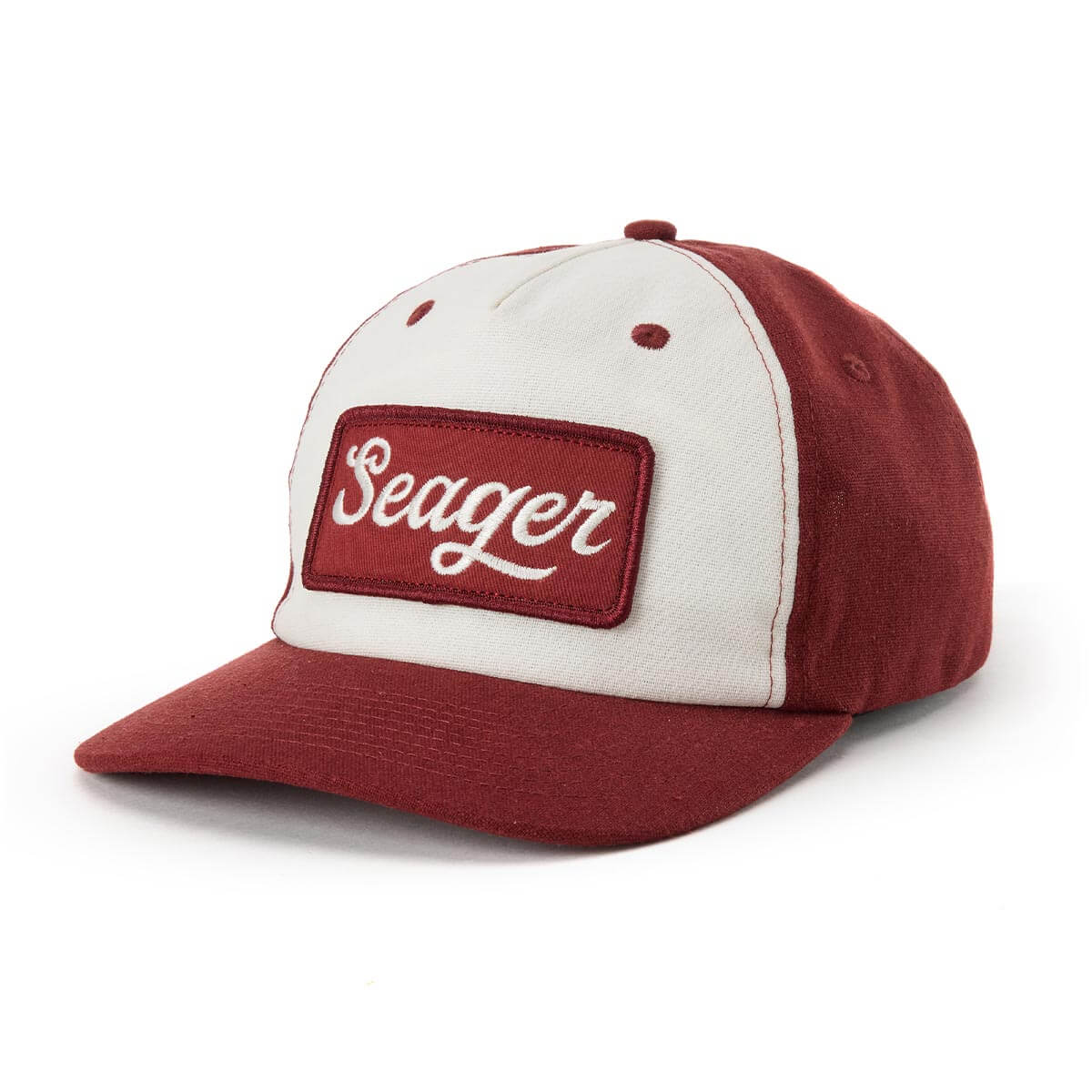 Uncle Bill Hemp Snapback Red/White