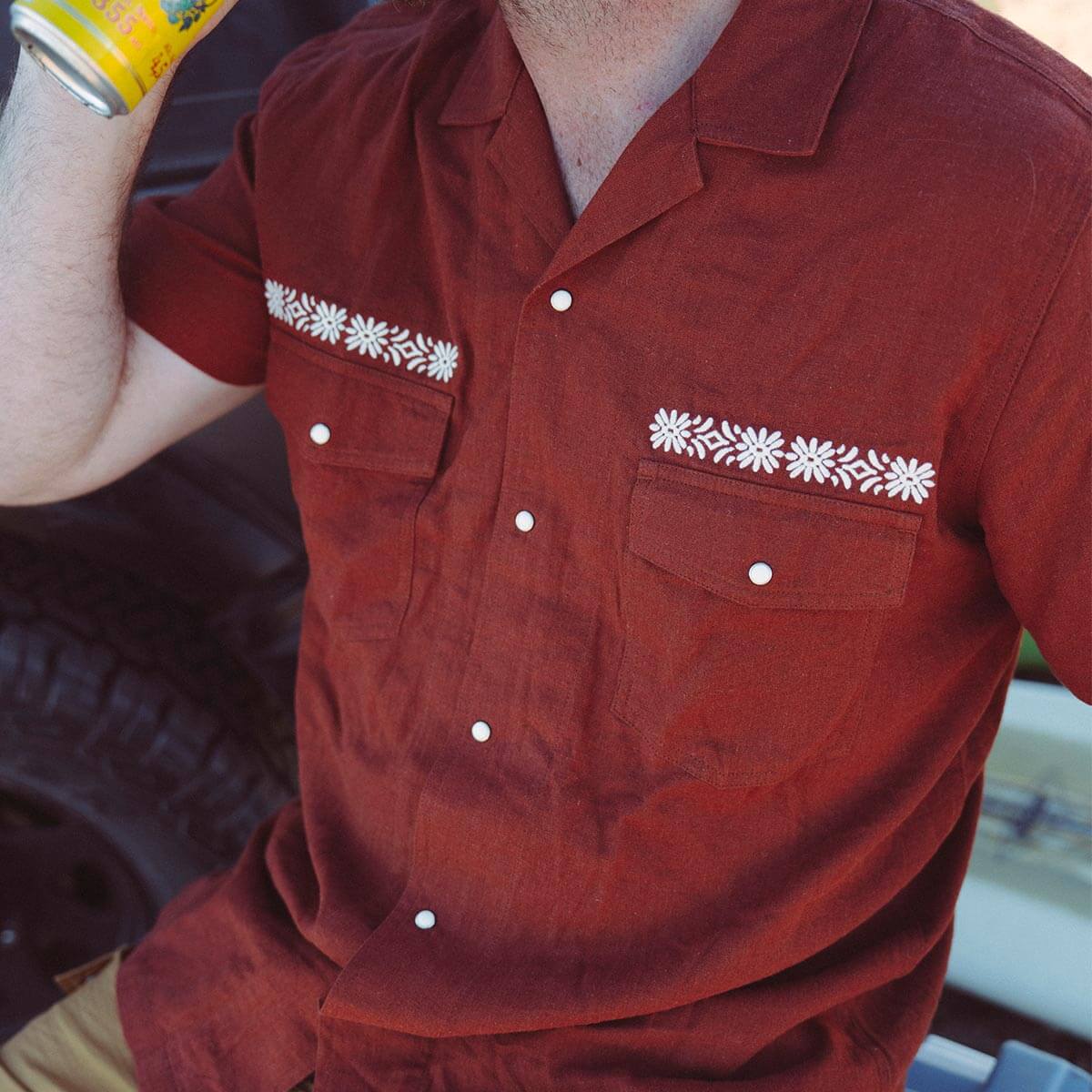 Whippersnapper S/S Shirt Red Clay – Seager Co.
