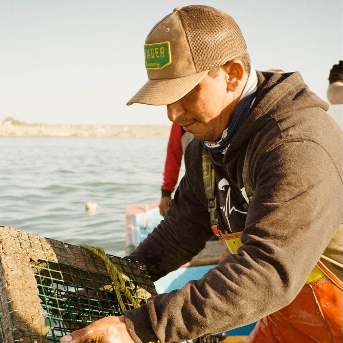 Wilson Waxed Canvas Snapback Tan